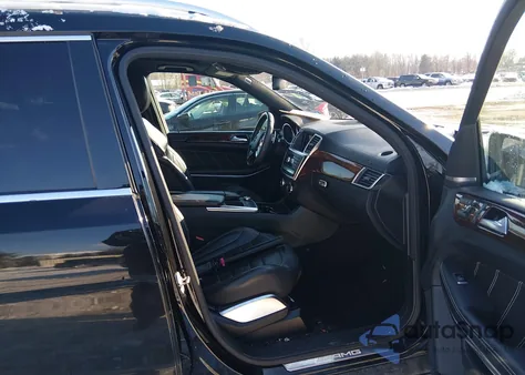 2014 Mercedes-Benz Gl 63 Amg 4Matic z USA, uszkodzony, nr VIN 4JGDF7EE5EA357572